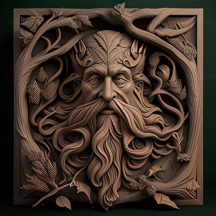 3D модель St druid (STL)